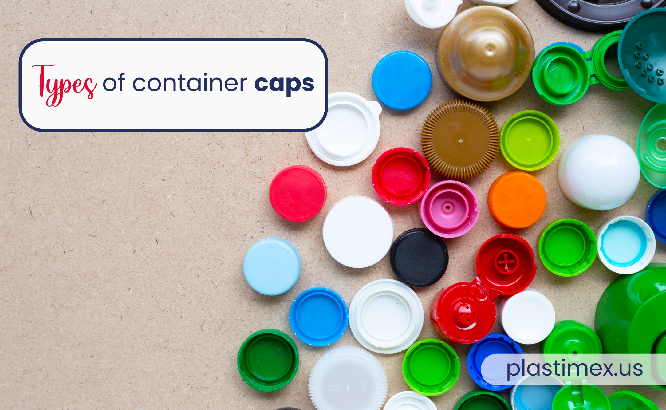 Types of plastic clearance bottle caps