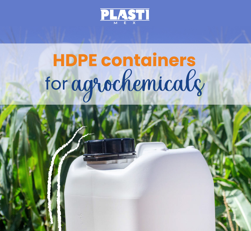 HDPE containers for agrochemicals