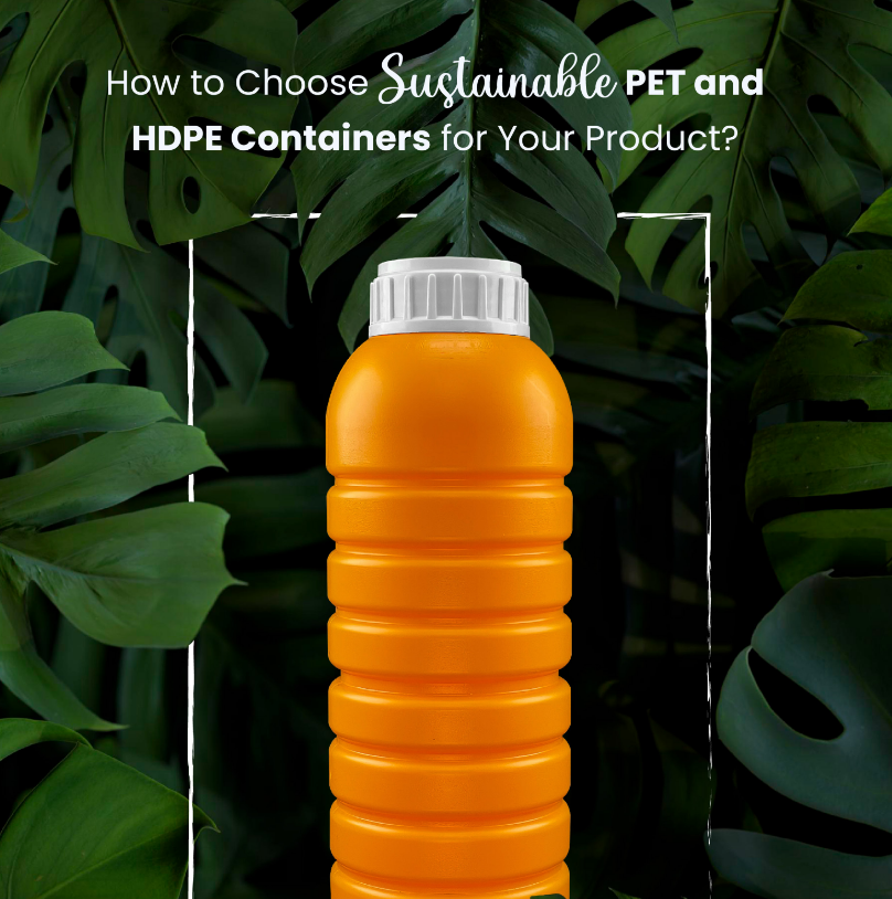 PET and HDPE Containers for Your Product